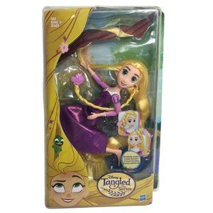 Disney Tangled The Series Rapunzel Princess 10" Doll Bendable Braid Long Hair D